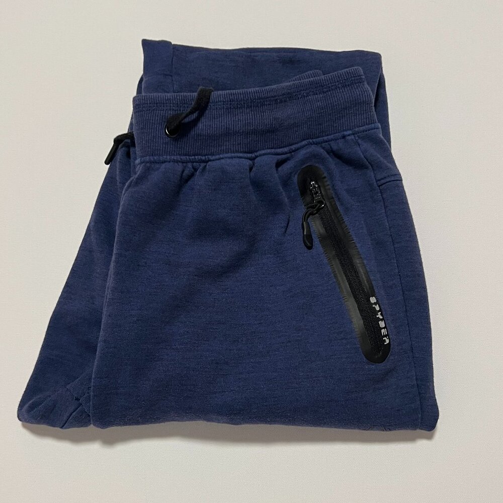 Spyder Active Joggers Athletic Athleisure Comfy Navy Blue Men's size Medium